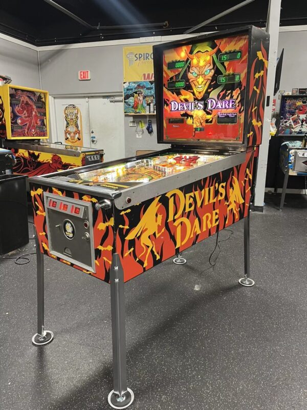 1982 Gottlieb Devil's Dare Pinball Machine - Image 5