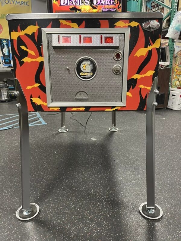 1982 Gottlieb Devil's Dare Pinball Machine - Image 6