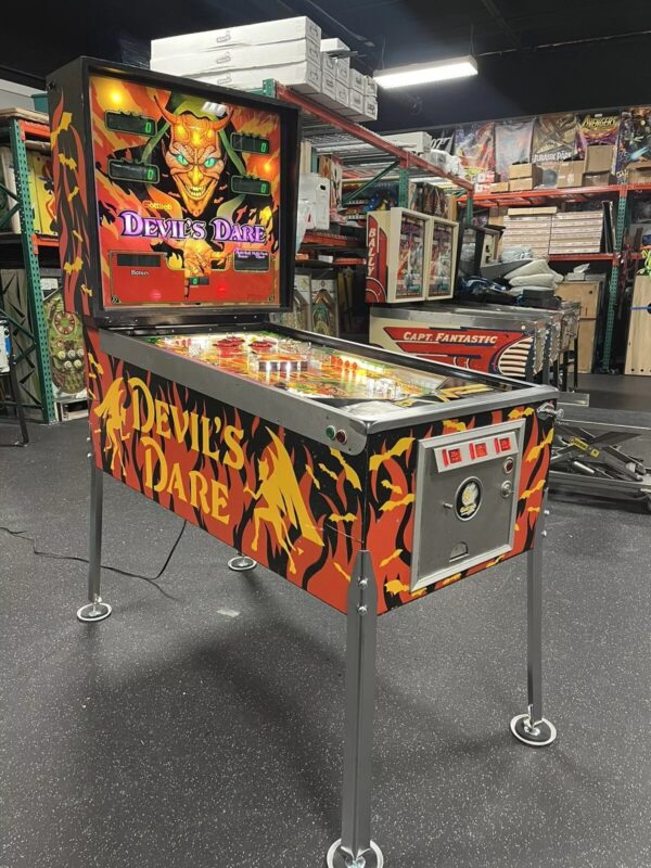 1982 Gottlieb Devil's Dare Pinball Machine - Image 7