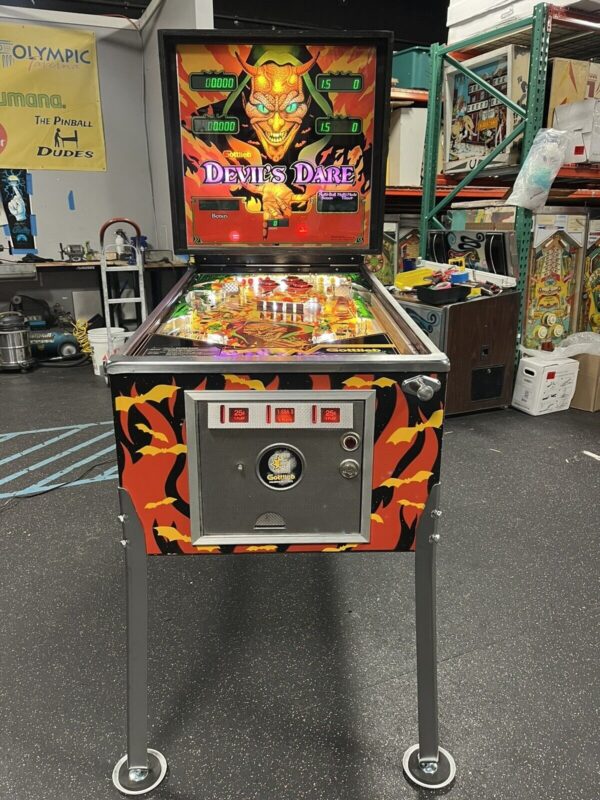 1982 Gottlieb Devil's Dare Pinball Machine