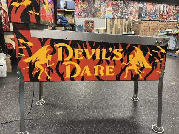 1982 Gottlieb Devil's Dare Pinball Machine - Image 8