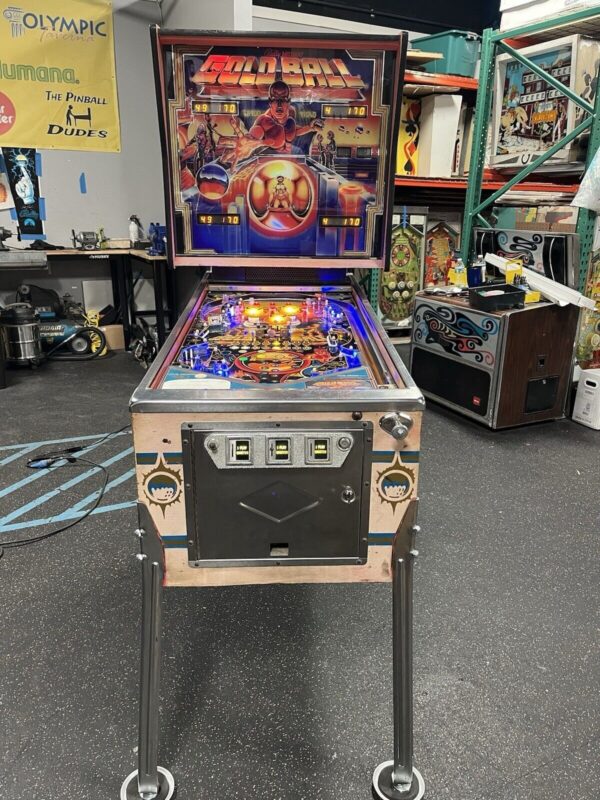 1983 Bally Gold Ball Pinball Machine