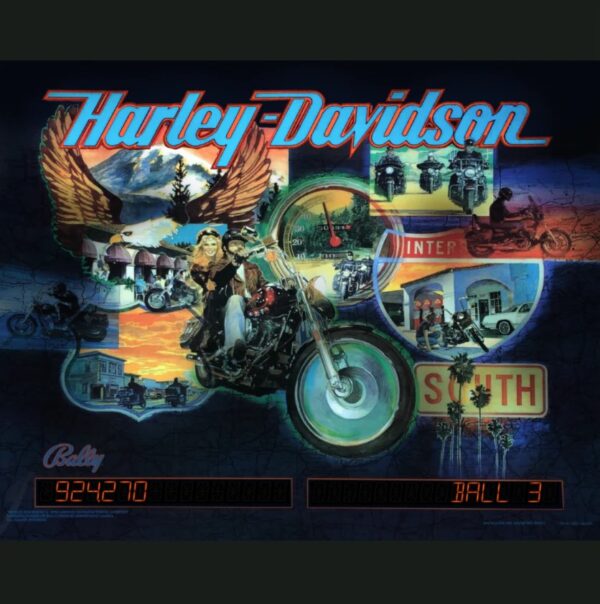 1991 Harley-Davidson Pinball Machine by Bally Midway - Image 4