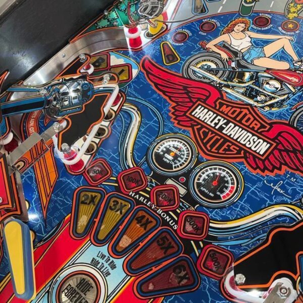 1991 Harley-Davidson Pinball Machine by Bally Midway - Image 5