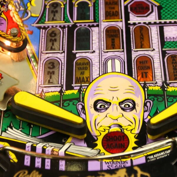 1994 The Addams Family Gold Pinball Machine by Bally - Image 6