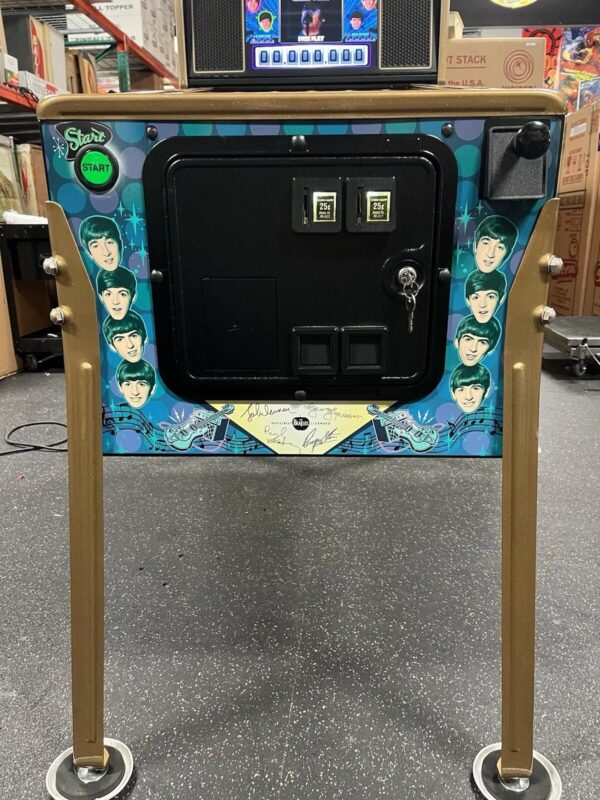 Gold Pinball Machine Stern Dealer - Image 7